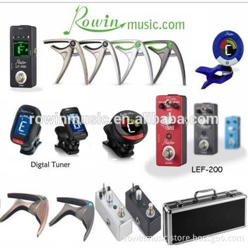 ROWIN MUSIC Acoustic/ Electronic Guitar Capo tuner effect pedal